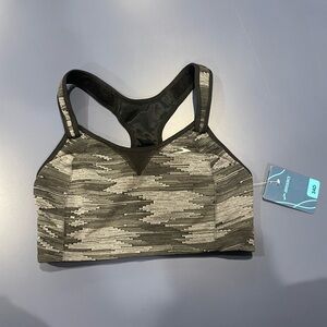 Brooks Black and Gray Sports Bra